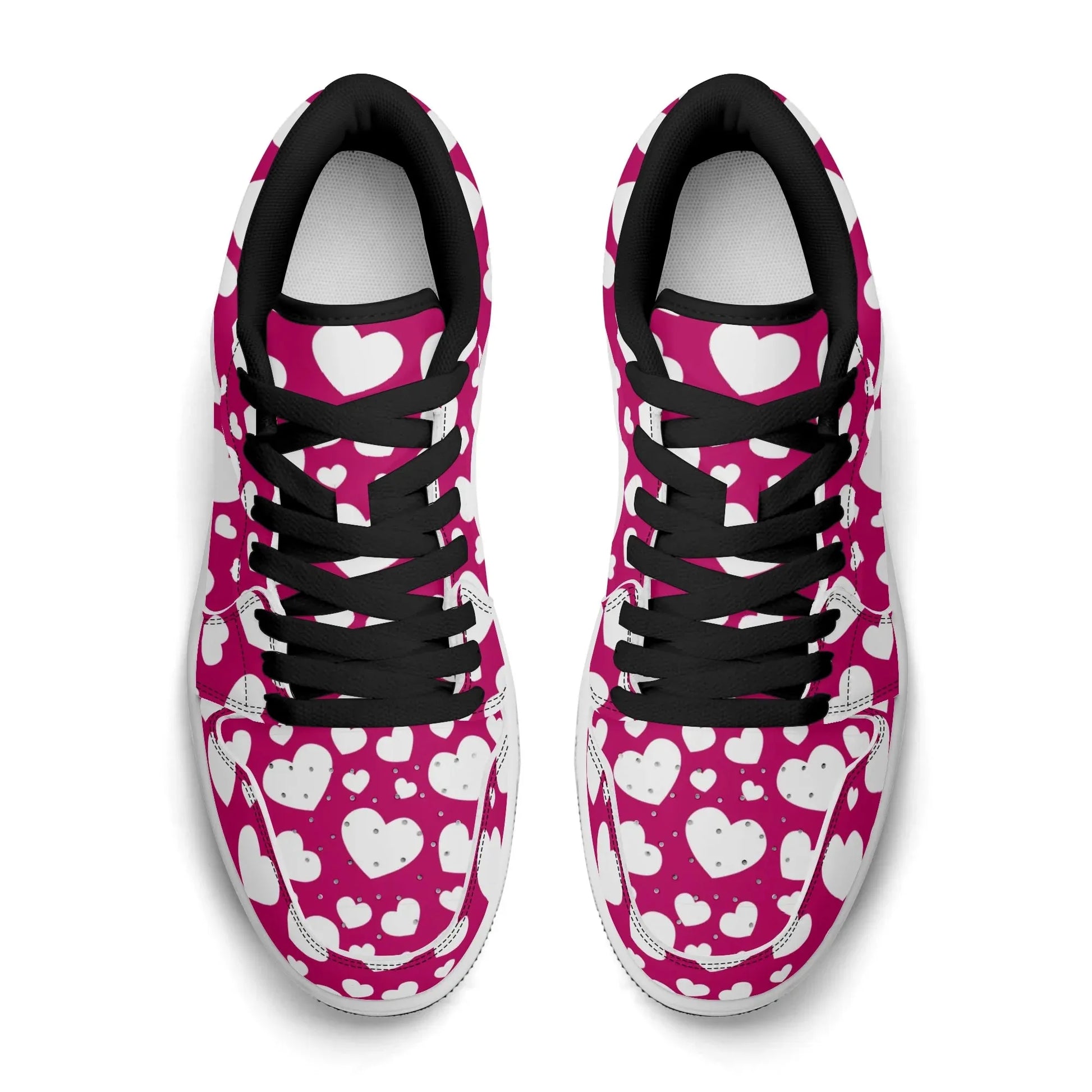 white-hearts-low-top-leder-sneaker-fur-damen-sneaker-jlr-design-14 - JLR Design