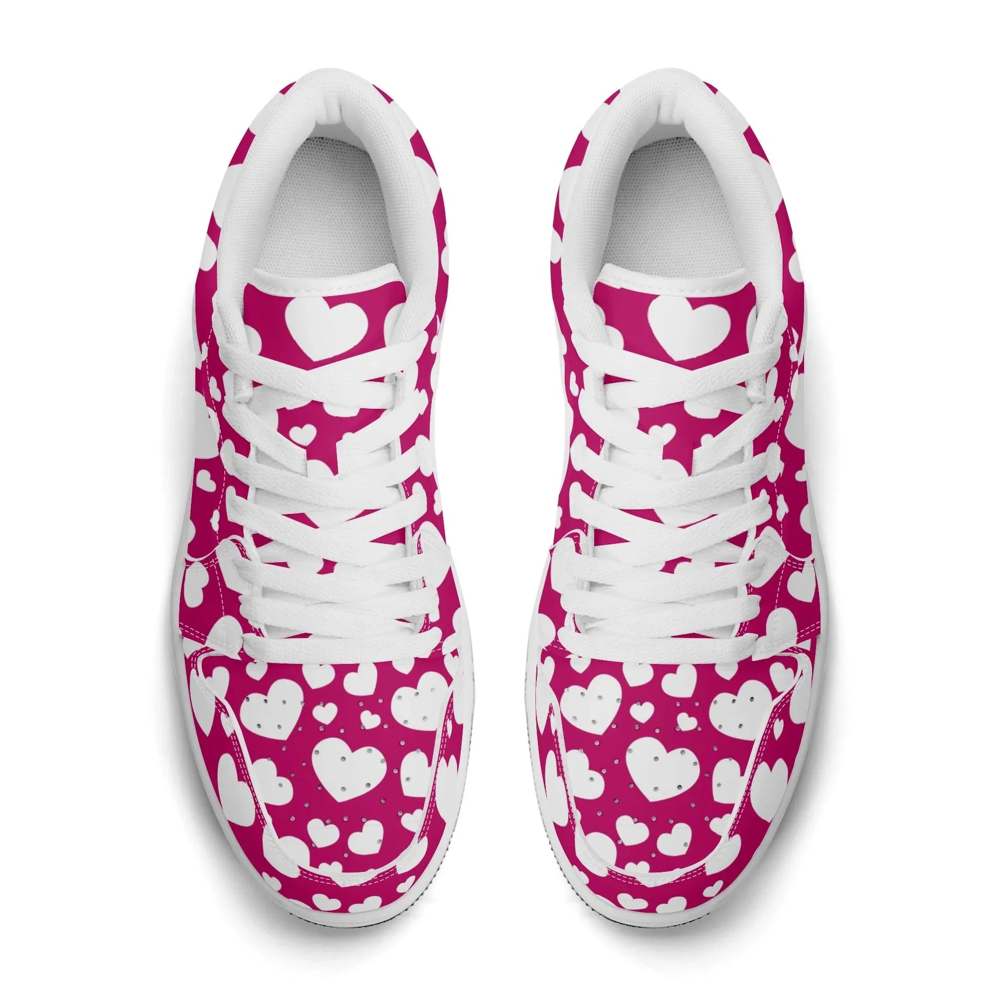 white-hearts-low-top-leder-sneaker-fur-damen-sneaker-jlr-design-7 - JLR Design