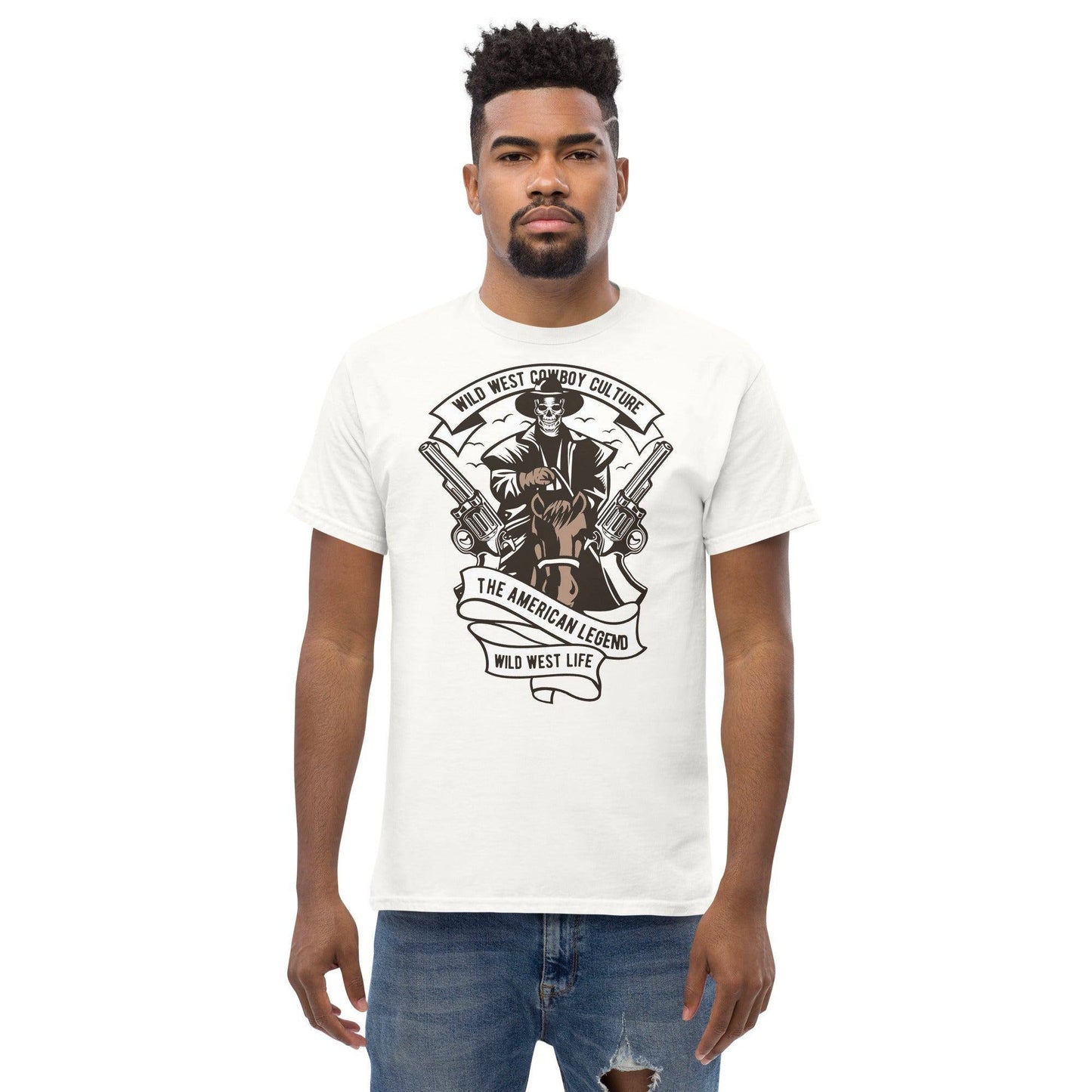 wild-wild-west-cowboy-herren-t-shirt-t-shirt-jlr-design-1 - JLR Design