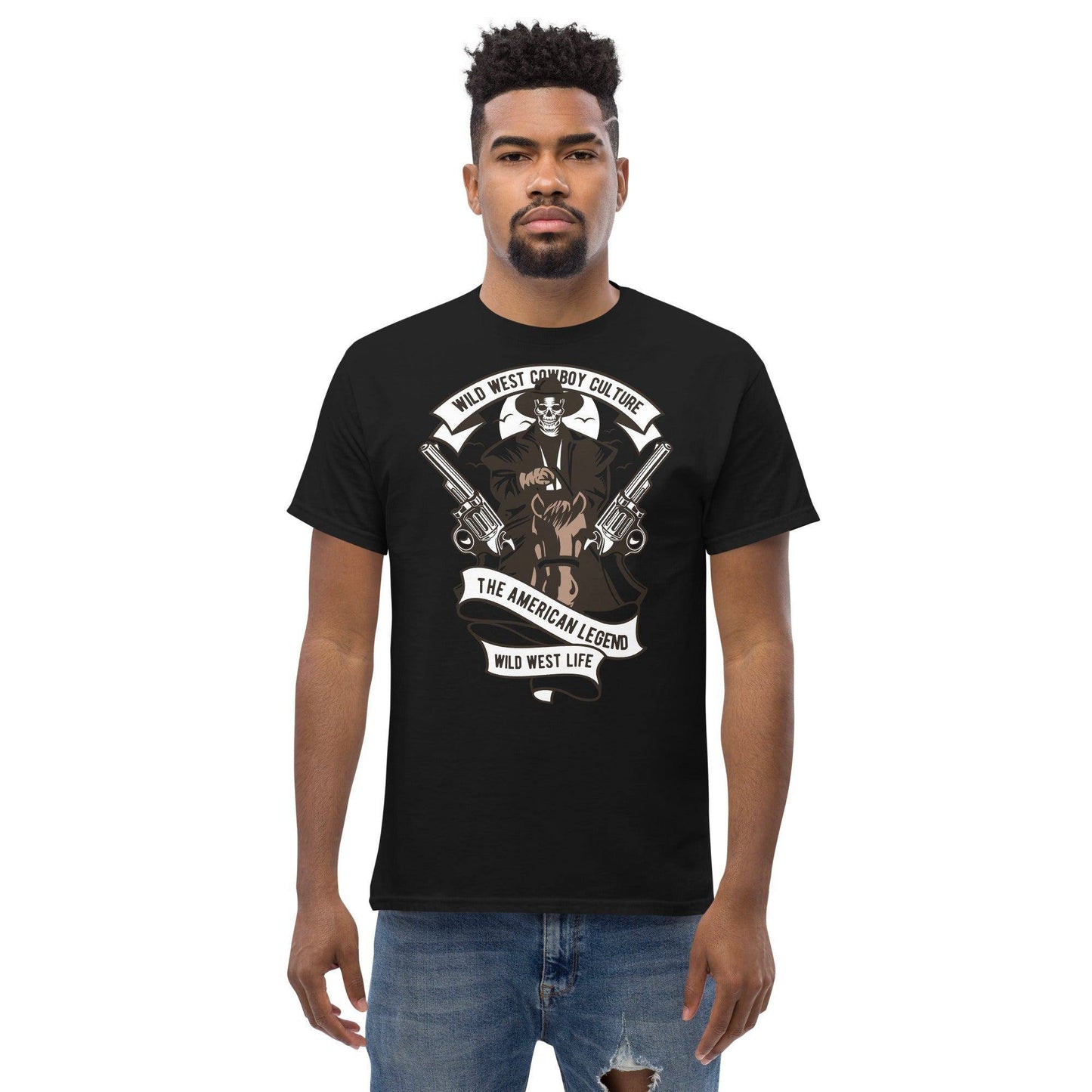 wild-wild-west-cowboy-herren-t-shirt-t-shirt-jlr-design-6 - JLR Design