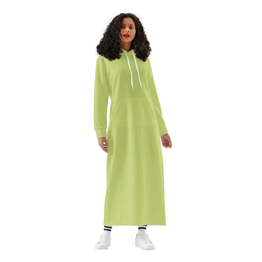 wild-willow-damen-maxi-hoodiekleid-knochellanges-kapuzenkleid-aus-weich-angerautem-fleece-hoodiekleid-jlr-design-1 - JLR Design