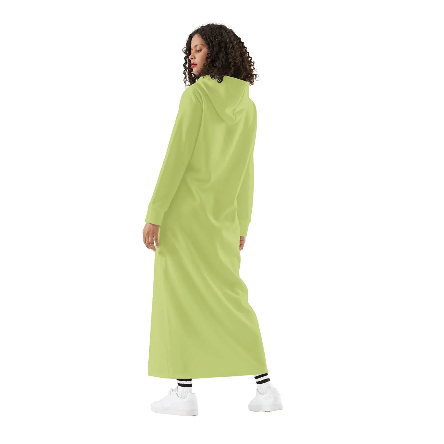 wild-willow-damen-maxi-hoodiekleid-knochellanges-kapuzenkleid-aus-weich-angerautem-fleece-hoodiekleid-jlr-design-2 - JLR Design