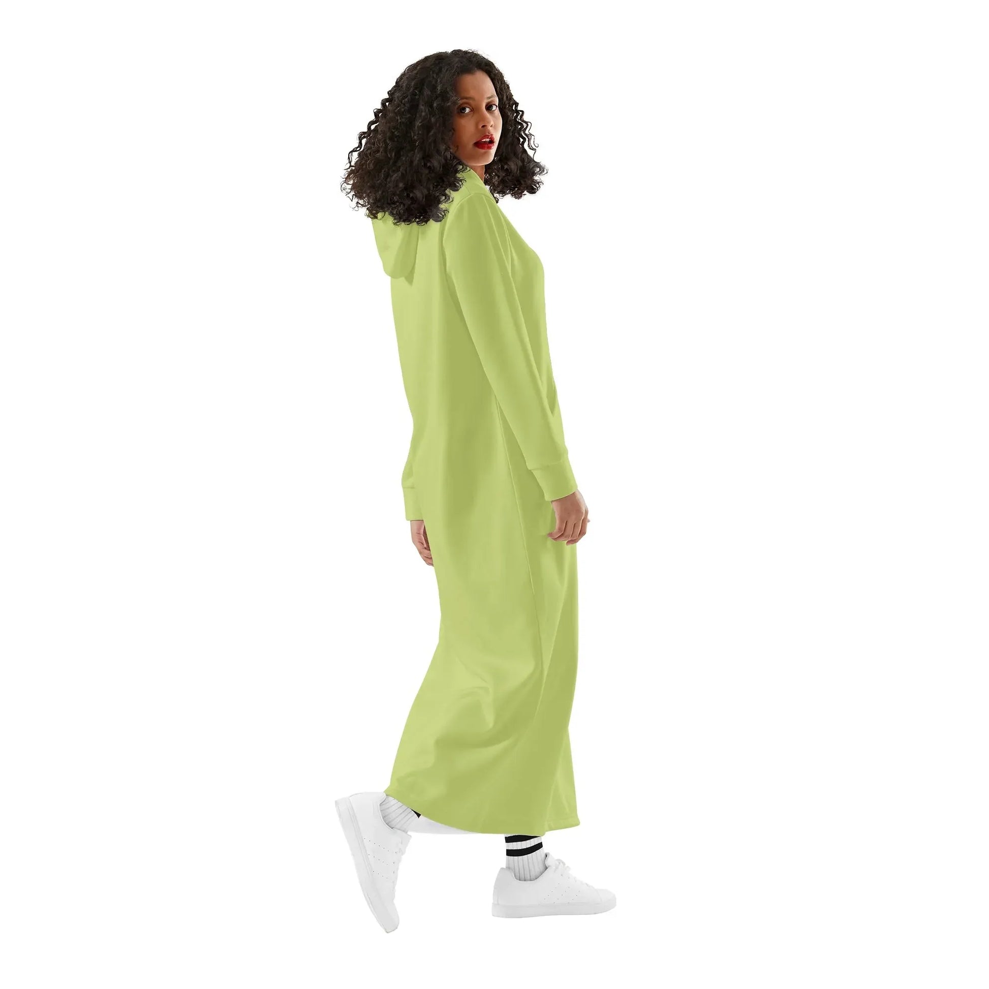 wild-willow-damen-maxi-hoodiekleid-knochellanges-kapuzenkleid-aus-weich-angerautem-fleece-hoodiekleid-jlr-design-3 - JLR Design