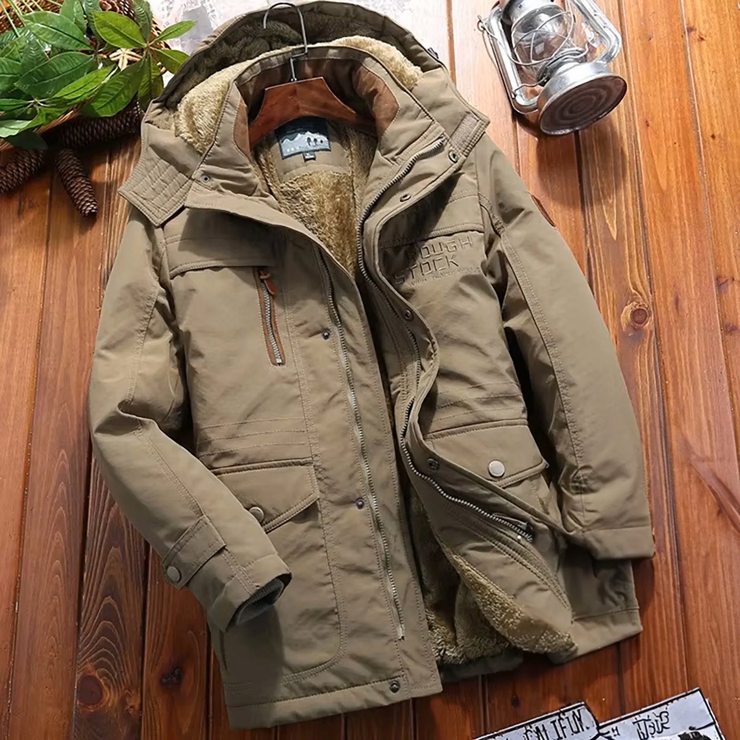 windbreaker-mit-fleece-und-kapuze-parka-jlr-design-7 - JLR Design