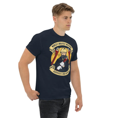 worlds-greatest-mechanic-herren-t-shirt-t-shirt-jlr-design-10 - JLR Design