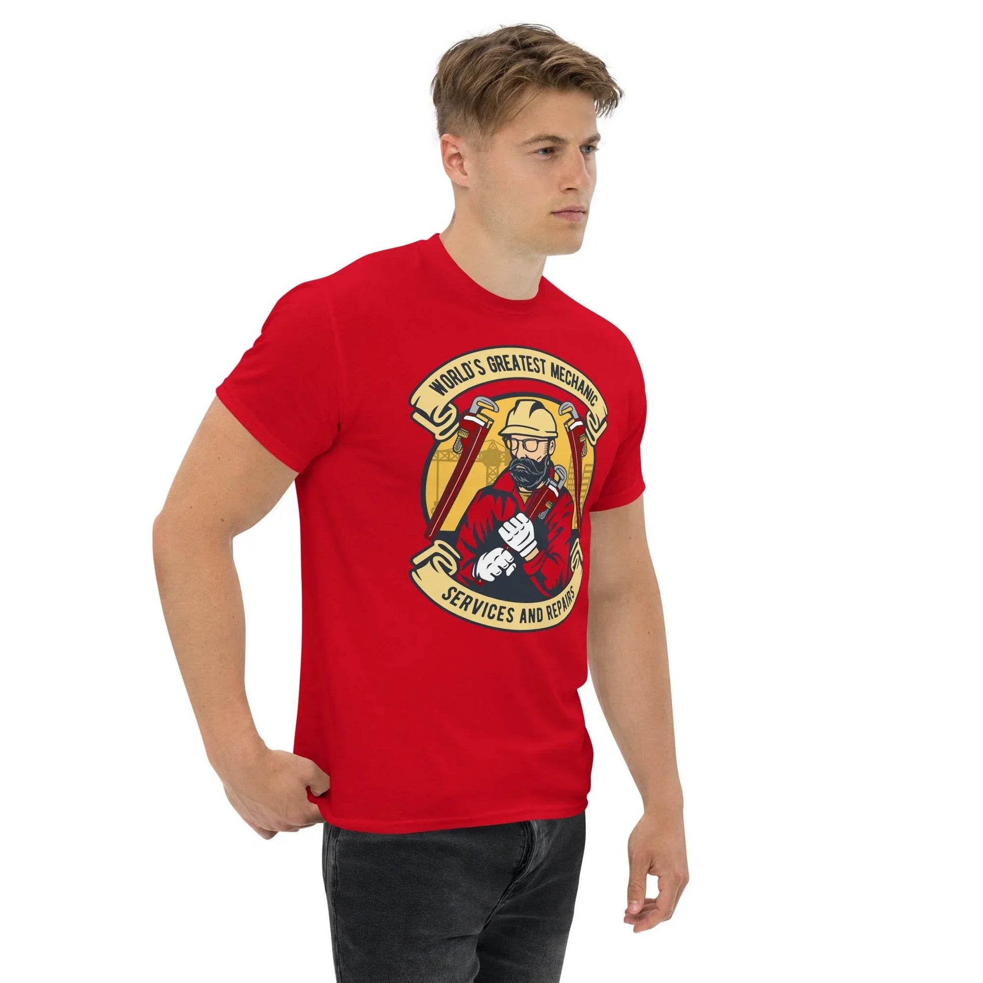 worlds-greatest-mechanic-herren-t-shirt-t-shirt-jlr-design-16 - JLR Design