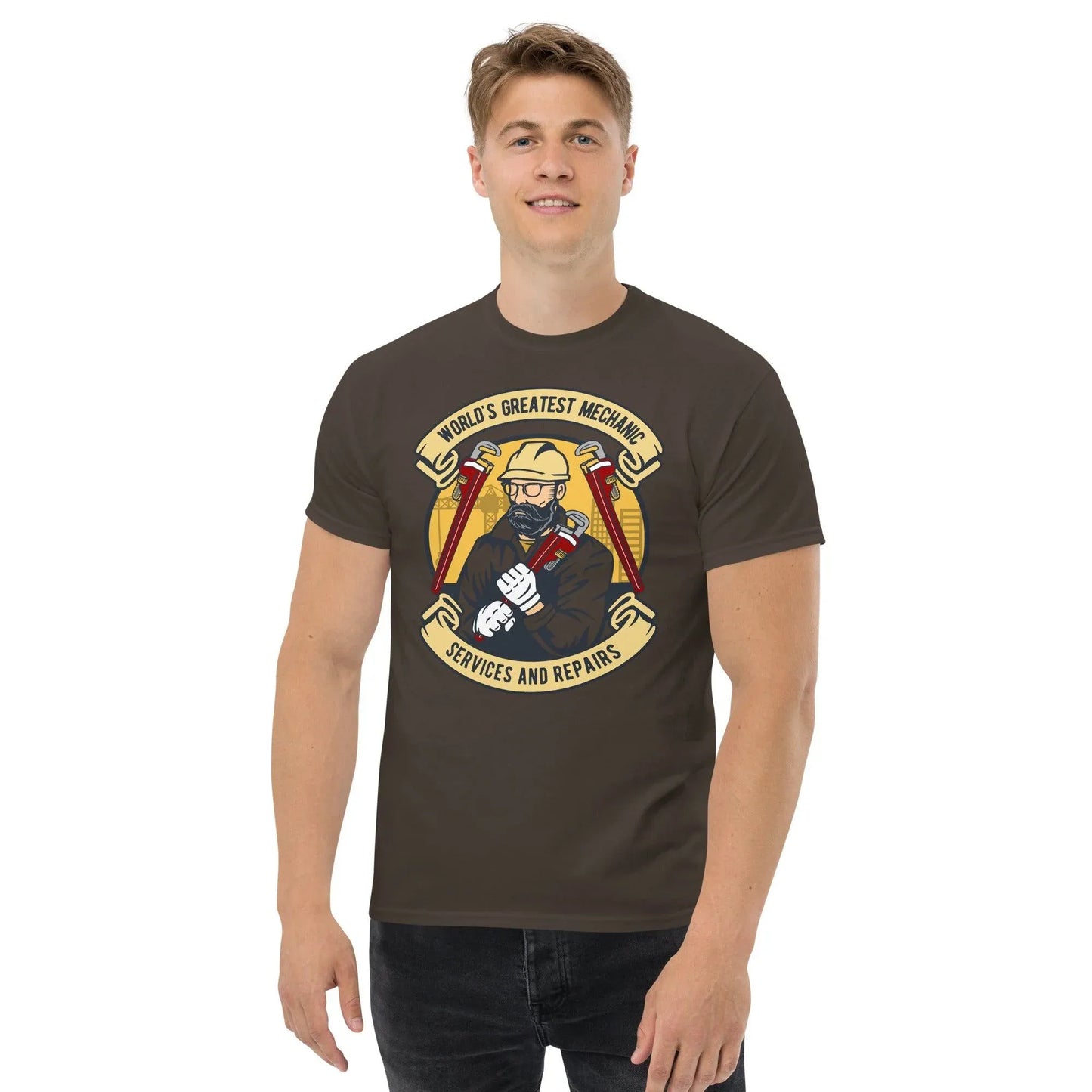 worlds-greatest-mechanic-herren-t-shirt-t-shirt-jlr-design-17 - JLR Design