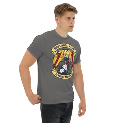 worlds-greatest-mechanic-herren-t-shirt-t-shirt-jlr-design-21 - JLR Design