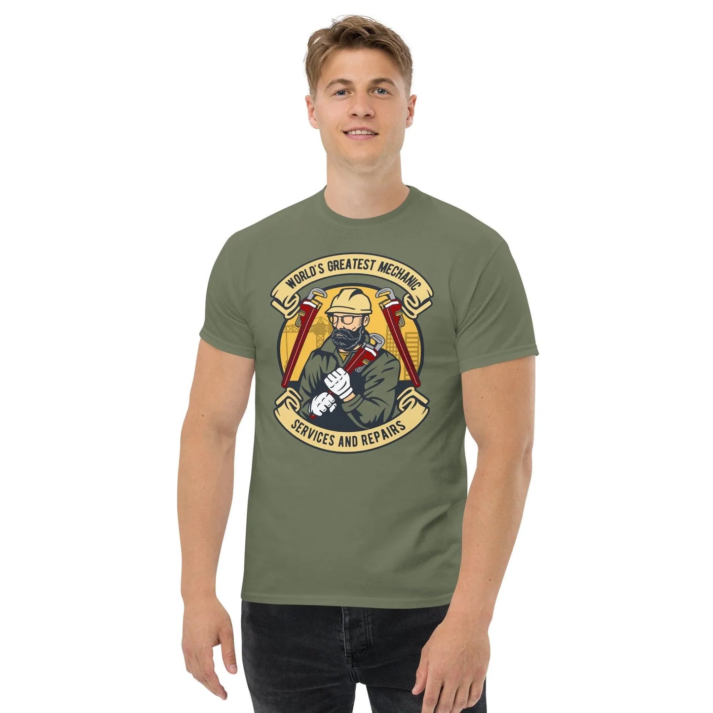 worlds-greatest-mechanic-herren-t-shirt-t-shirt-jlr-design-22 - JLR Design