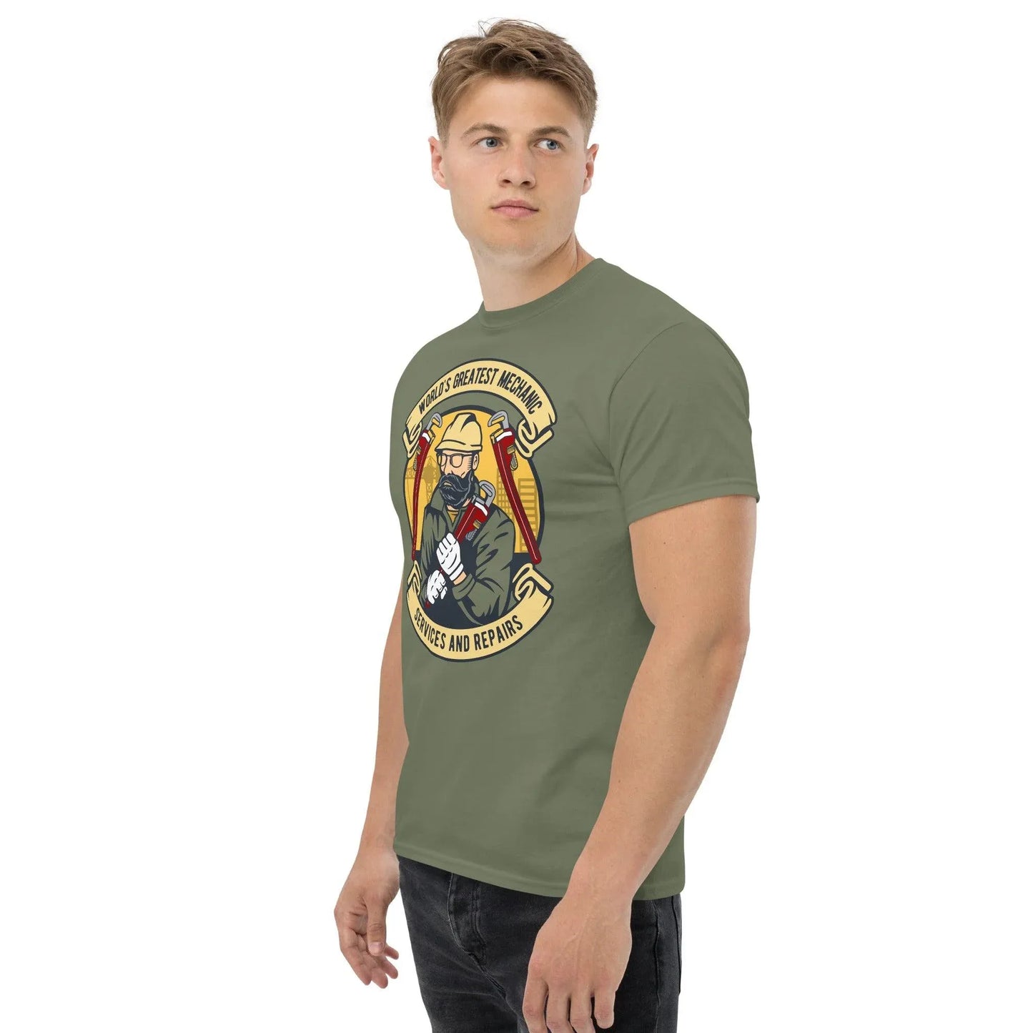 worlds-greatest-mechanic-herren-t-shirt-t-shirt-jlr-design-23 - JLR Design