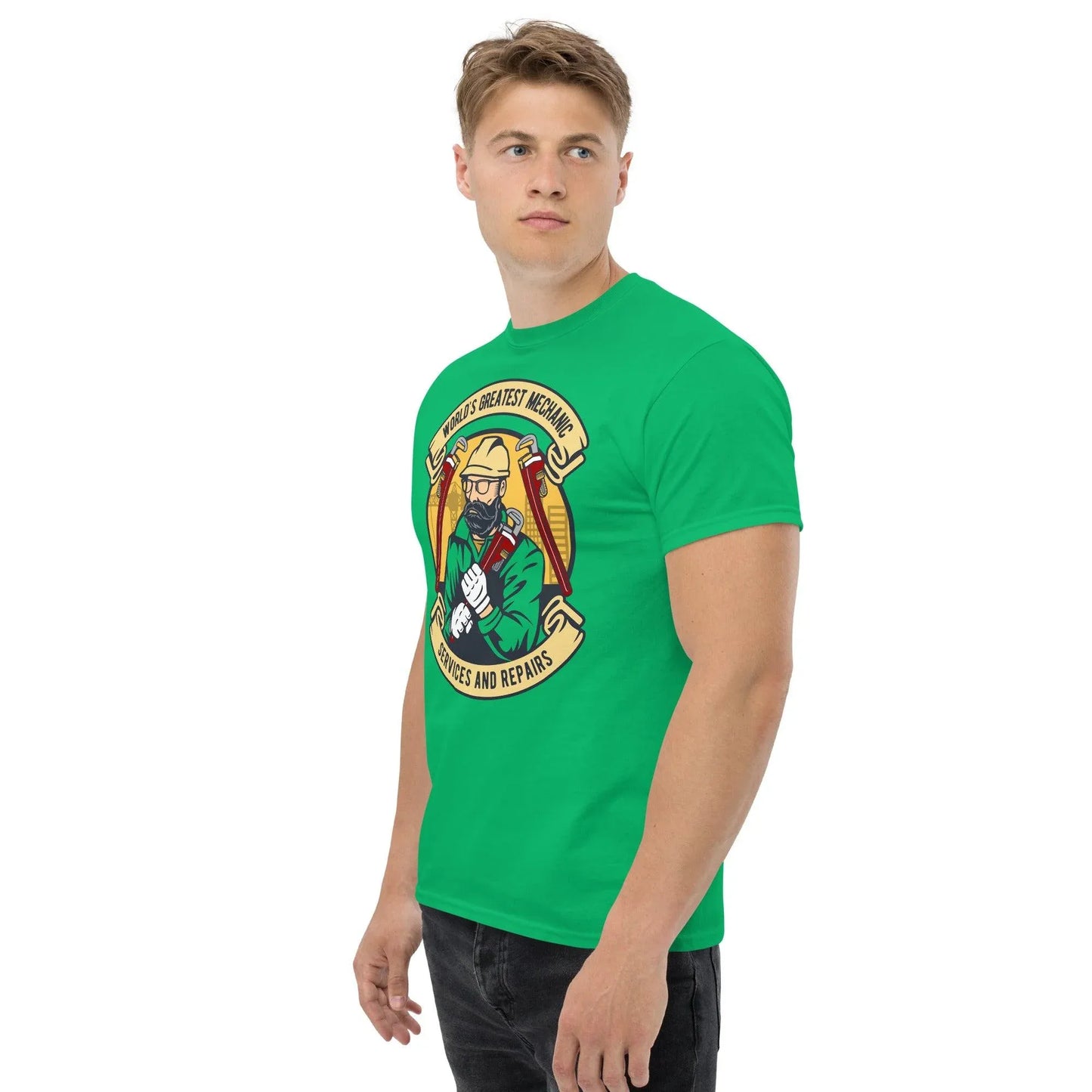 worlds-greatest-mechanic-herren-t-shirt-t-shirt-jlr-design-26 - JLR Design