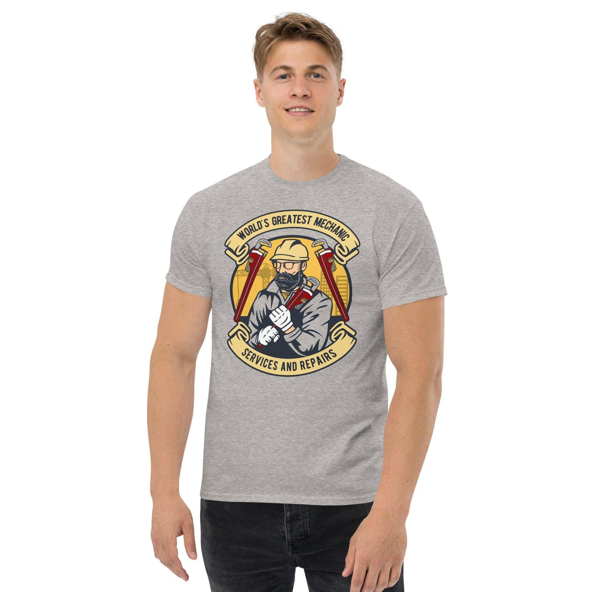 worlds-greatest-mechanic-herren-t-shirt-t-shirt-jlr-design-28 - JLR Design