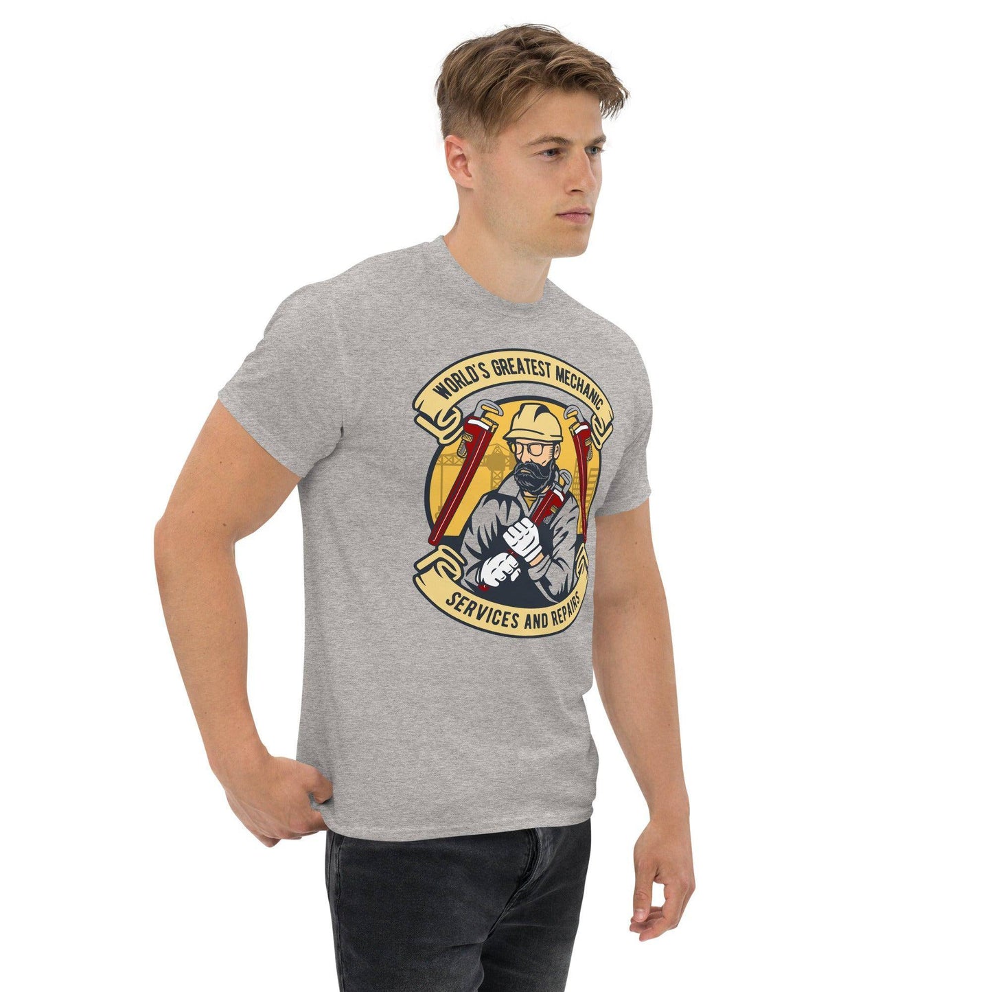 worlds-greatest-mechanic-herren-t-shirt-t-shirt-jlr-design-30 - JLR Design