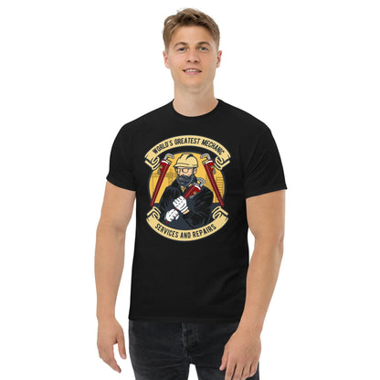 worlds-greatest-mechanic-herren-t-shirt-t-shirt-jlr-design-5 - JLR Design