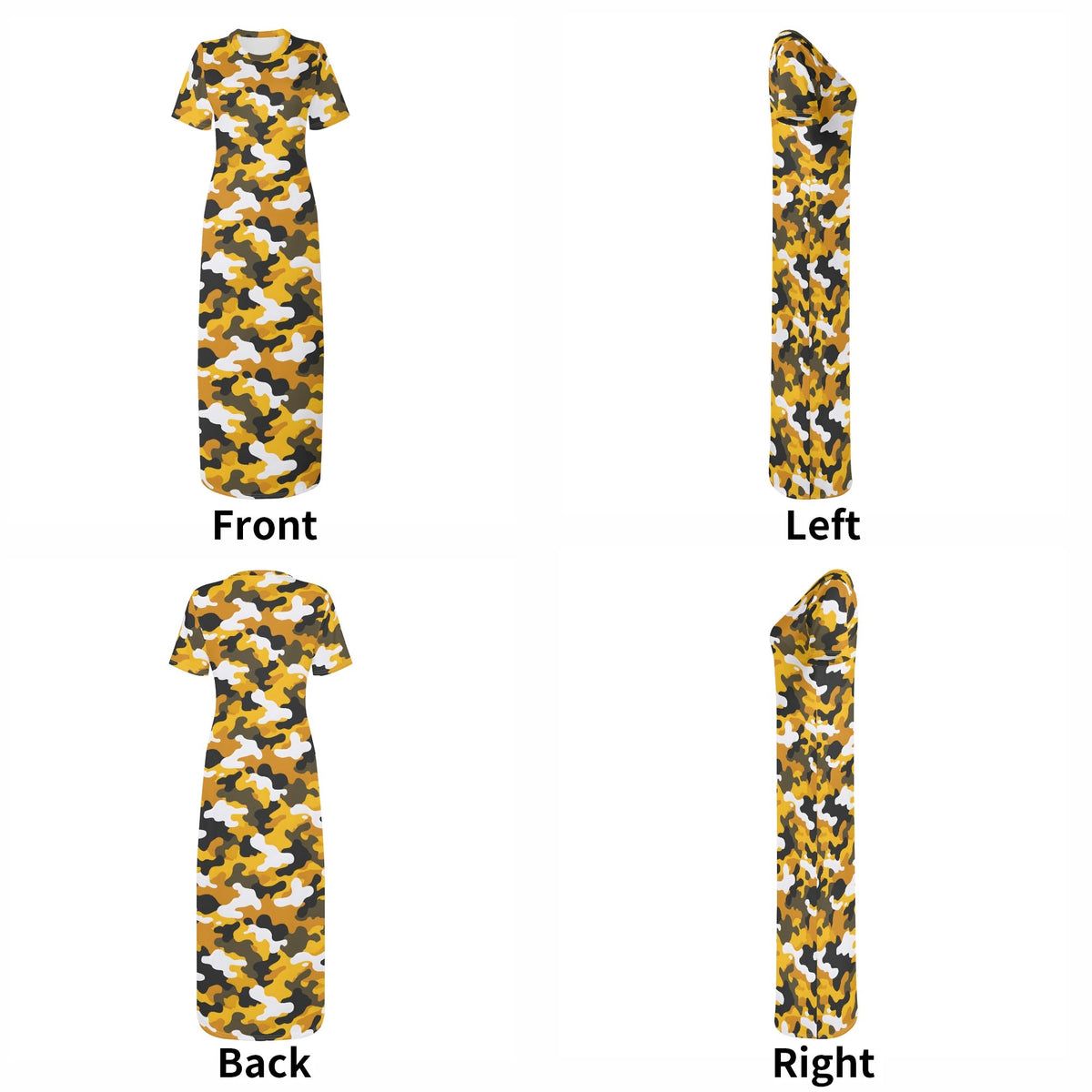 yellow-camouflage-v2-bodycon-maxi-dress-long-dress-jlr-design-jlr-design-de-7 - JLR Design