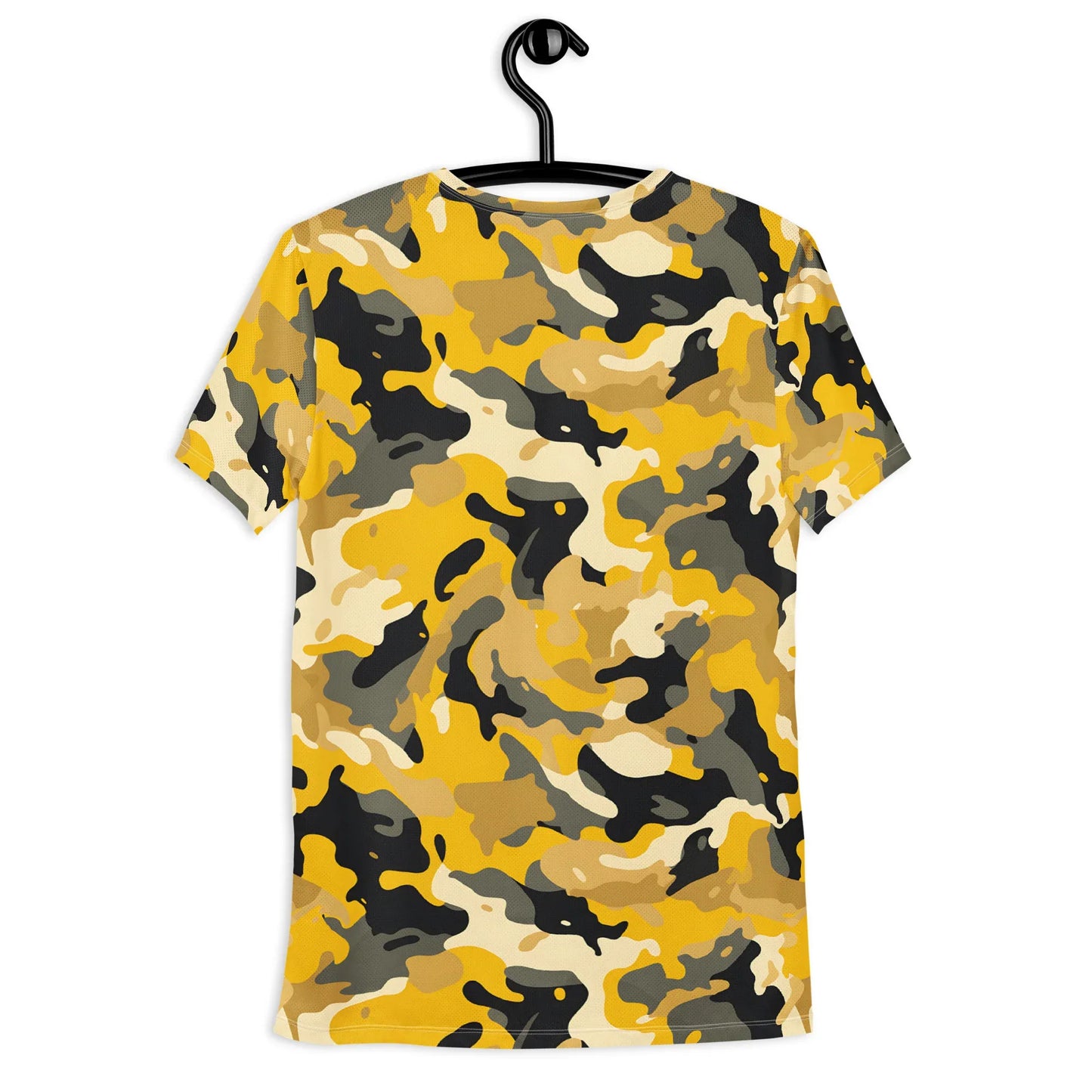 yellow-camouflage-v2-sport-t-shirt-fur-herren-sport-t-shirt-jlr-design-2 - JLR Design