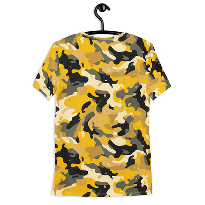 yellow-camouflage-v2-sport-t-shirt-fur-herren-sport-t-shirt-jlr-design-2 - JLR Design