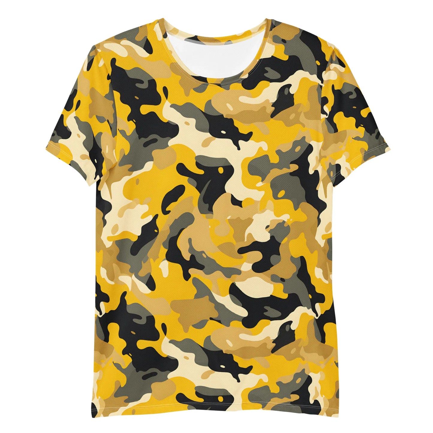 yellow-camouflage-v2-sport-t-shirt-fur-herren-sport-t-shirt-jlr-design-4 - JLR Design