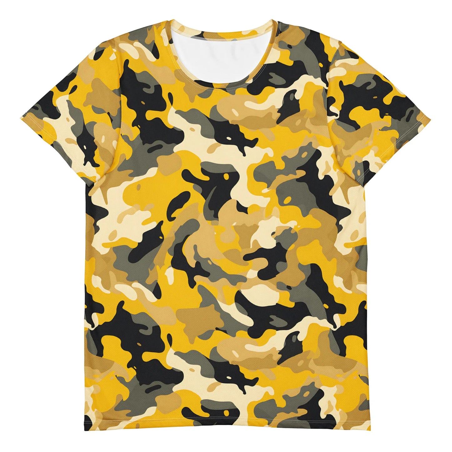 yellow-camouflage-v2-sport-t-shirt-fur-herren-sport-t-shirt-jlr-design-5 - JLR Design