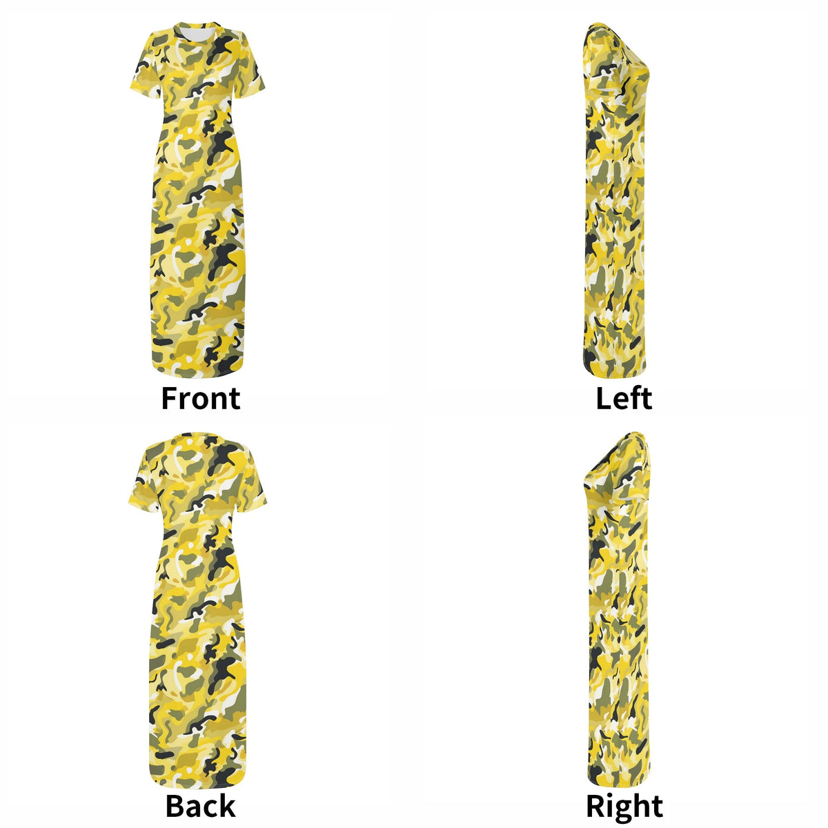 yellow-camouflage-v3-bodycon-maxi-dress-long-dress-jlr-design-jlr-design-de-7 - JLR Design