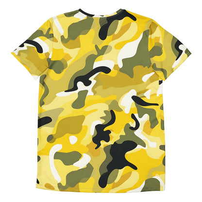 yellow-camouflage-v4-sport-t-shirt-fur-herren-sport-t-shirt-jlr-design-4 - JLR Design