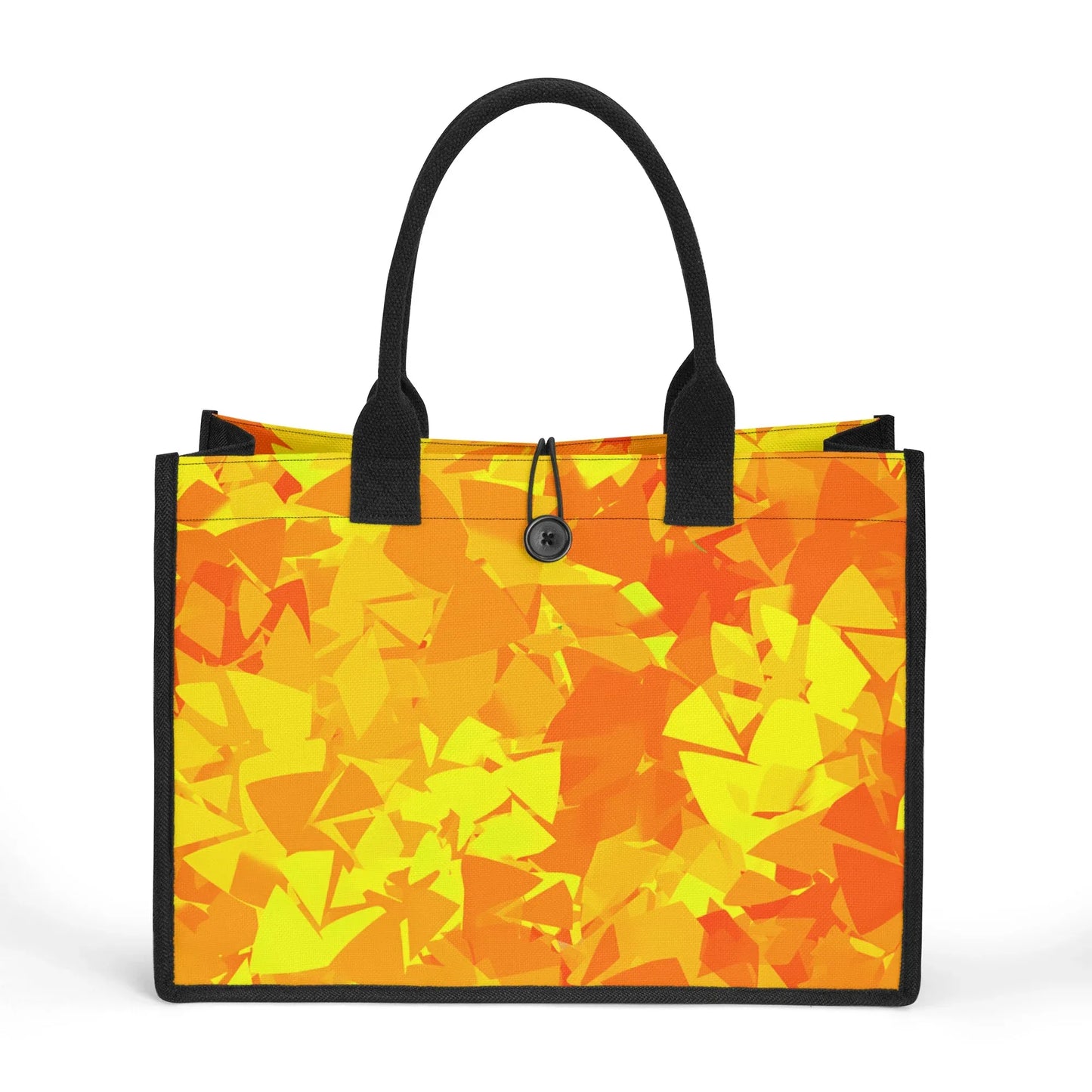 yellow-crystal-canvas-shopper-tasche-einkaufstasche-jlr-design-1 - JLR Design