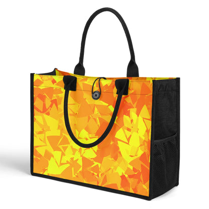 yellow-crystal-canvas-shopper-tasche-einkaufstasche-jlr-design-3 - JLR Design