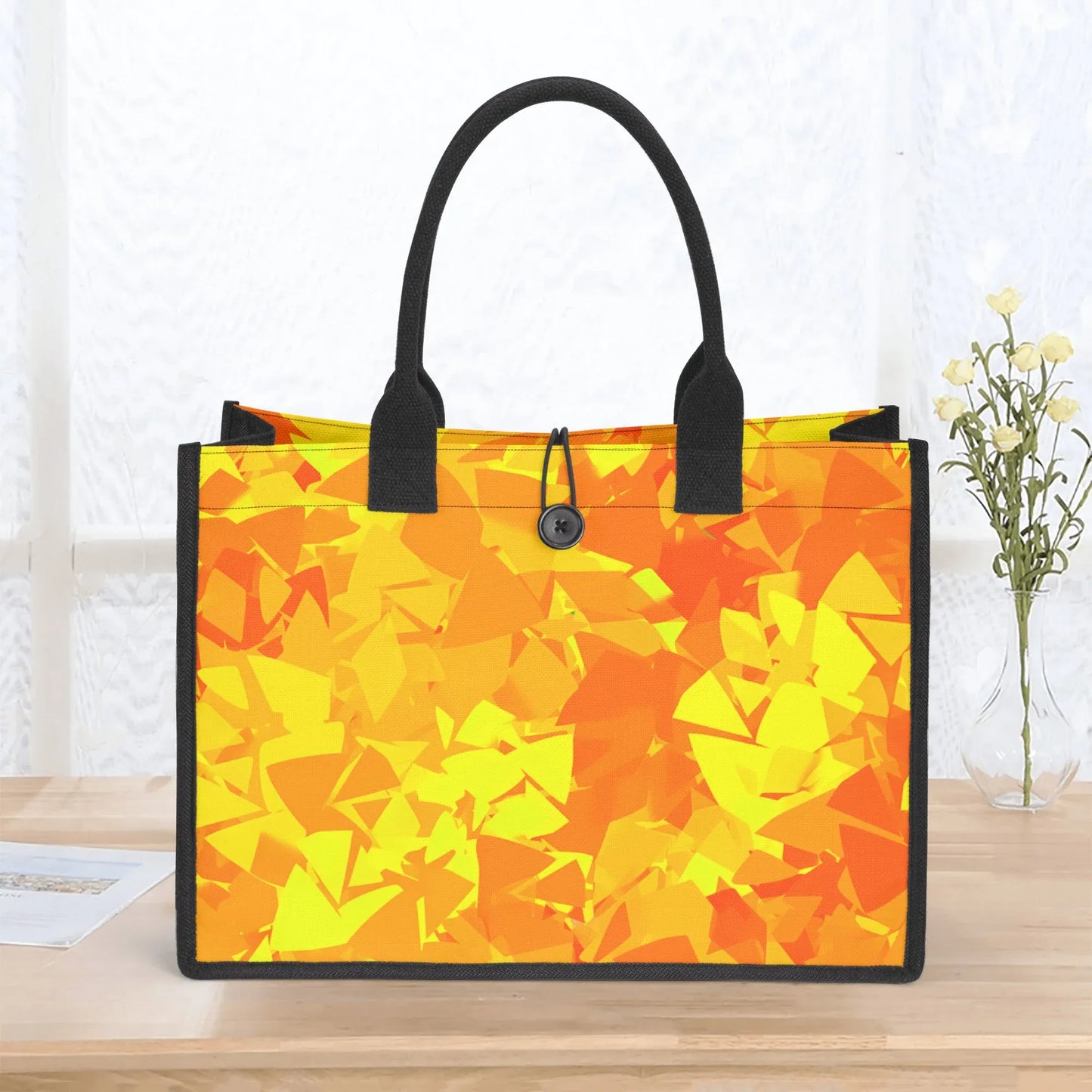 yellow-crystal-canvas-shopper-tasche-einkaufstasche-jlr-design-5 - JLR Design