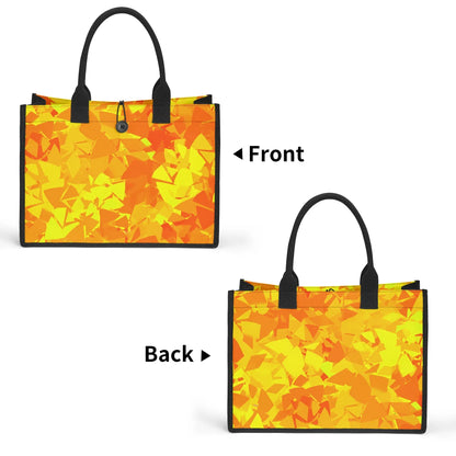yellow-crystal-canvas-shopper-tasche-einkaufstasche-jlr-design-8 - JLR Design