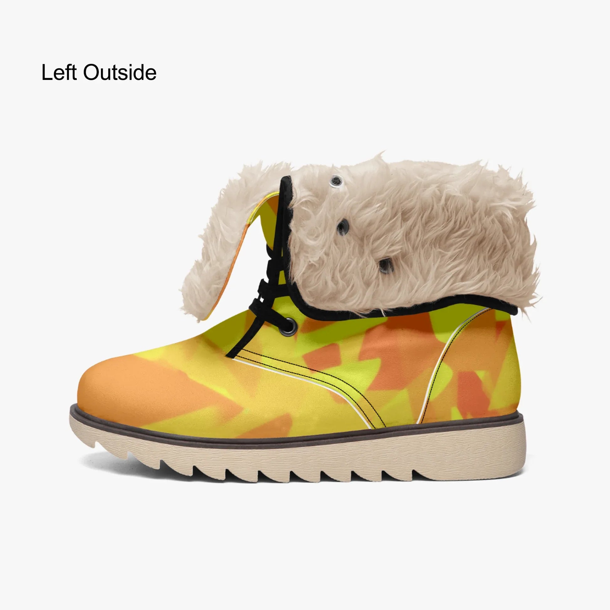 yellow-crystal-chic-boots-mit-pluschfutter-stiefel-jlr-design-5 - JLR Design