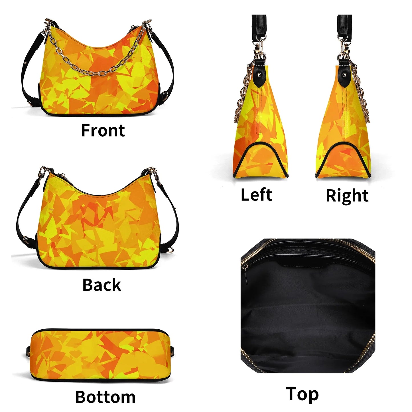 yellow-crystal-elegante-umhangetasche-mit-kette-umhangetasche-jlr-design-6 - JLR Design