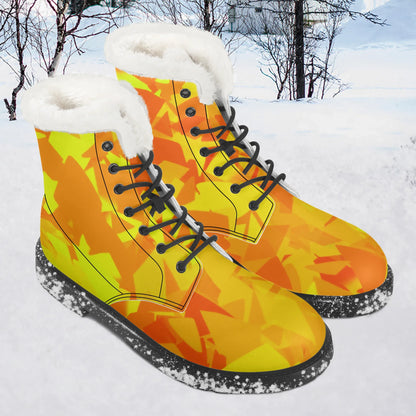 yellow-crystal-faux-fur-leder-boots-boots-jlr-design-1 - JLR Design