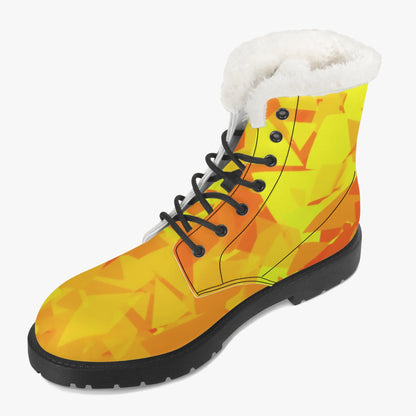 yellow-crystal-faux-fur-leder-boots-boots-jlr-design-3 - JLR Design