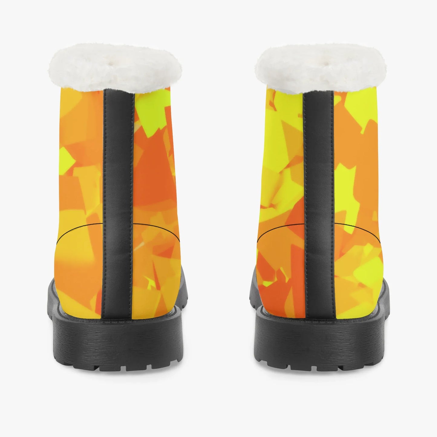 yellow-crystal-faux-fur-leder-boots-boots-jlr-design-6 - JLR Design