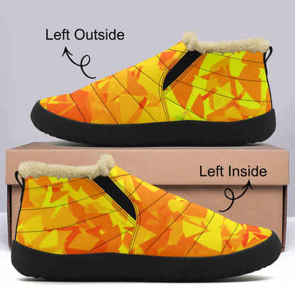yellow-crystal-faux-fur-slipper-slipper-jlr-design-1 - JLR Design