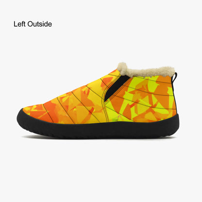 yellow-crystal-faux-fur-slipper-slipper-jlr-design-4 - JLR Design