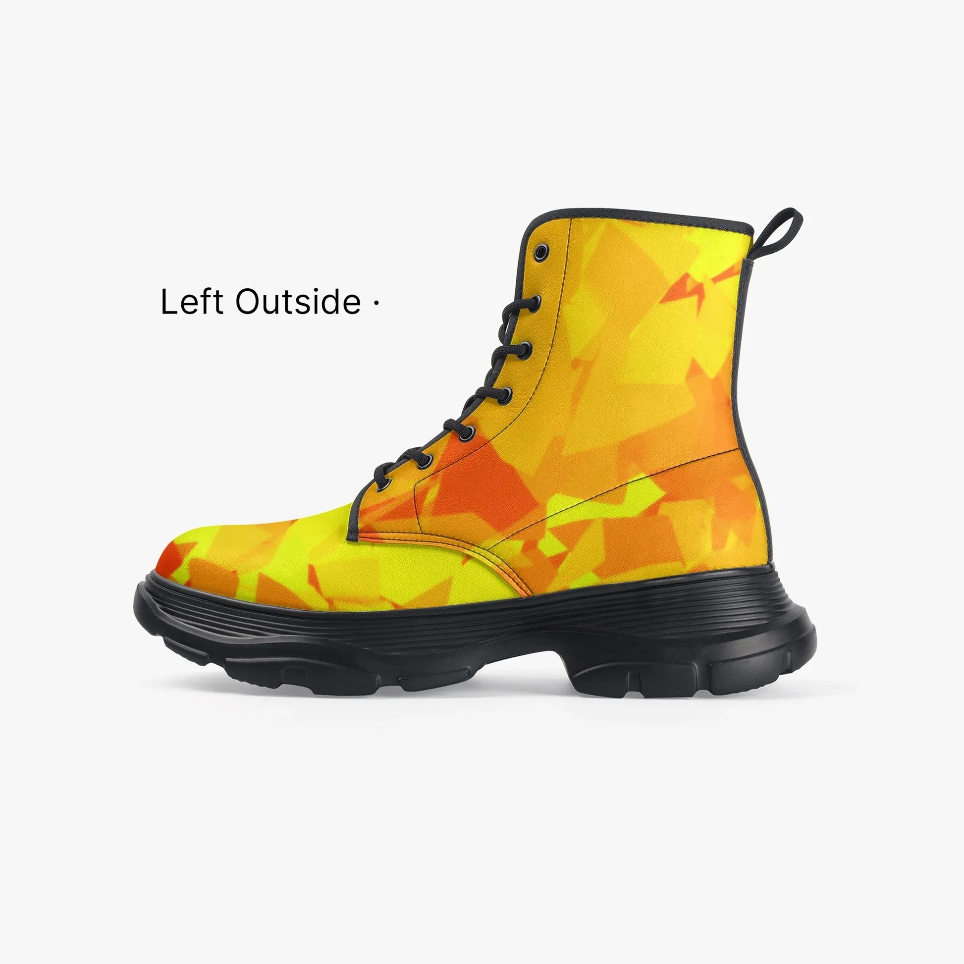 yellow-crystal-leather-chunky-boots-boots-jlr-design-3 - JLR Design