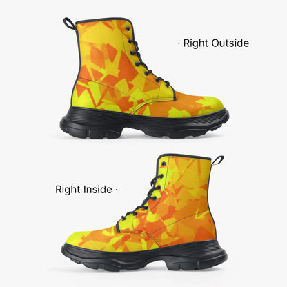 yellow-crystal-leather-chunky-boots-boots-jlr-design-5 - JLR Design