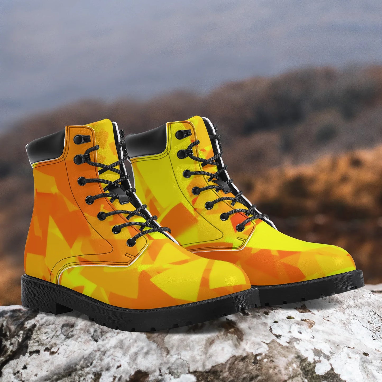 yellow-crystal-leder-boots-or-stylische-und-warme-winterstiefel-boots-jlr-design-1 - JLR Design