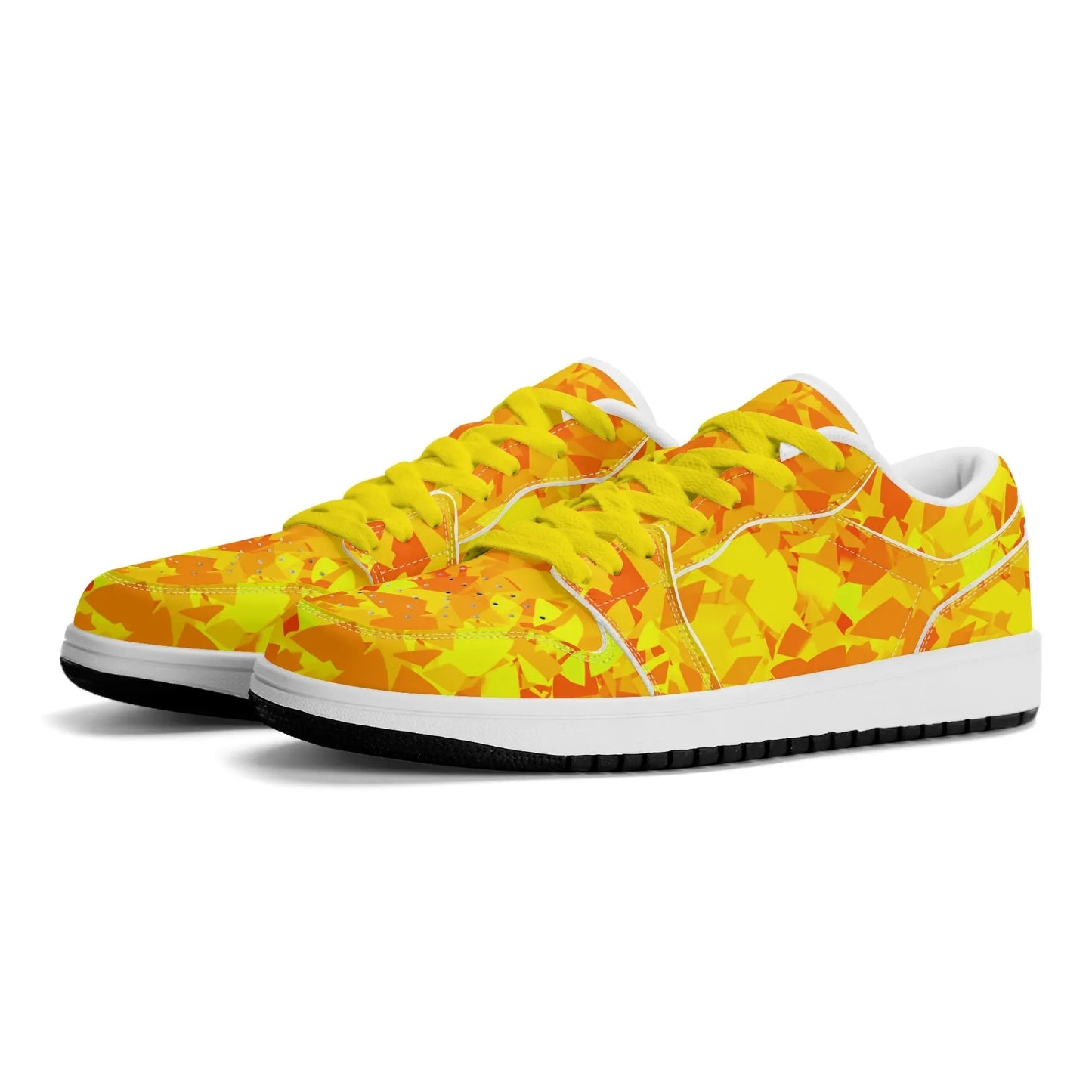 yellow-crystal-low-top-leder-sneaker-fur-damen-sneaker-jlr-design-1 - JLR Design