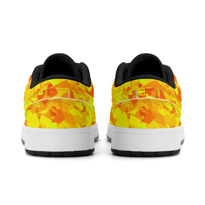 yellow-crystal-low-top-leder-sneaker-fur-damen-sneaker-jlr-design-13 - JLR Design
