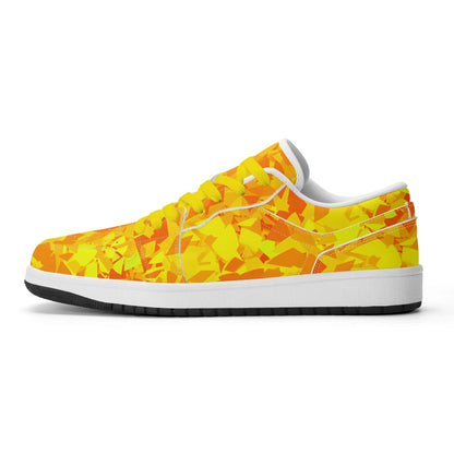 yellow-crystal-low-top-leder-sneaker-fur-damen-sneaker-jlr-design-2 - JLR Design