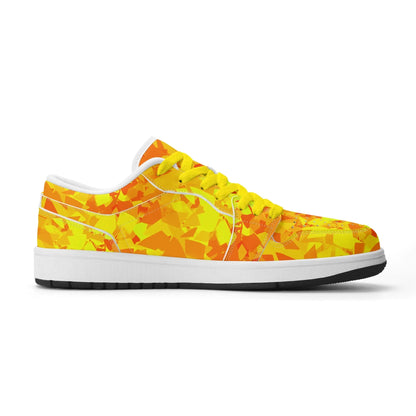 yellow-crystal-low-top-leder-sneaker-fur-damen-sneaker-jlr-design-3 - JLR Design