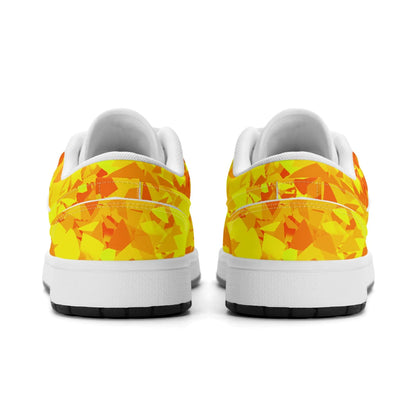 yellow-crystal-low-top-leder-sneaker-fur-damen-sneaker-jlr-design-6 - JLR Design