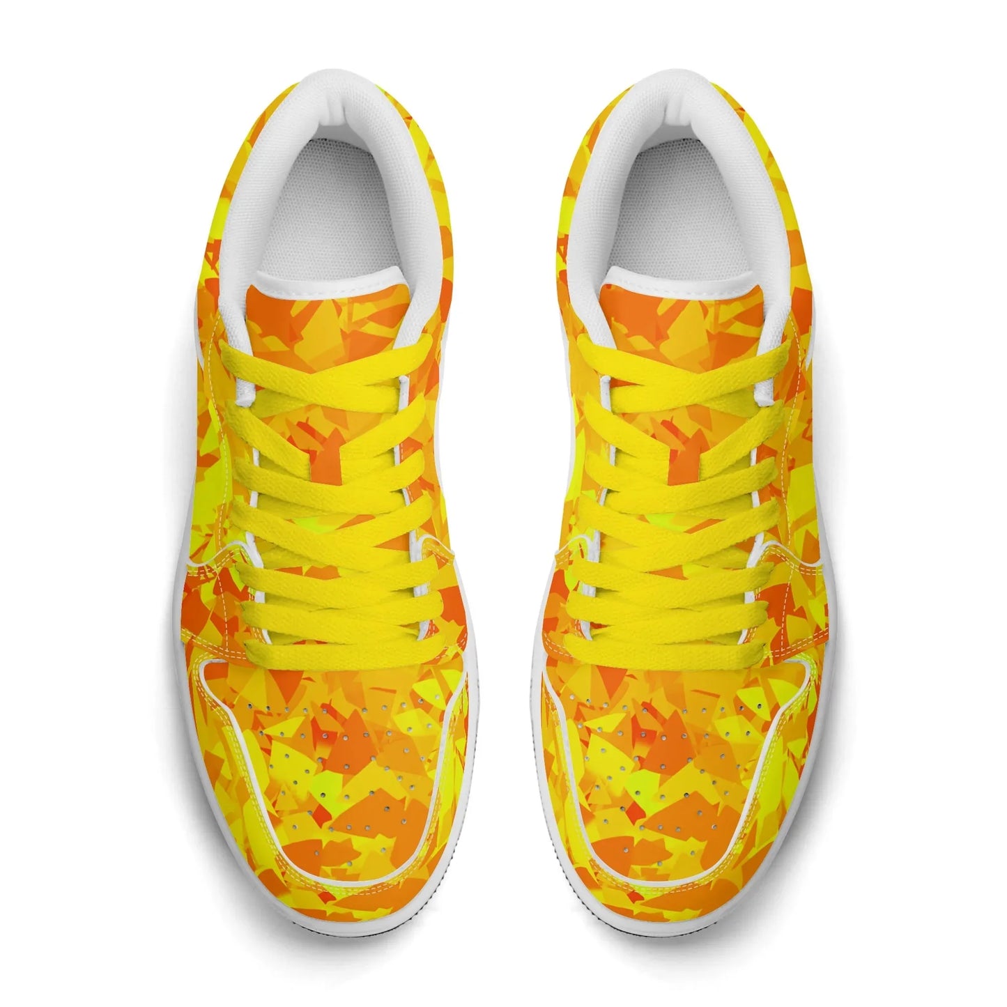 yellow-crystal-low-top-leder-sneaker-fur-damen-sneaker-jlr-design-7 - JLR Design