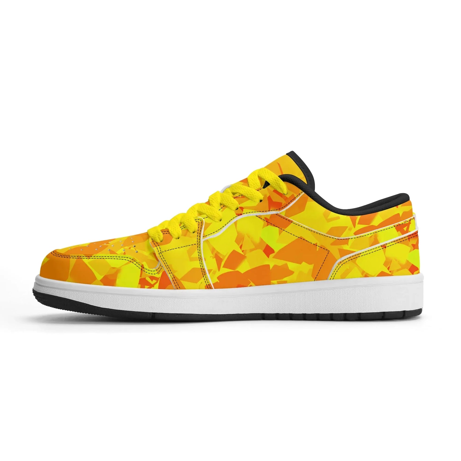 yellow-crystal-low-top-leder-sneaker-fur-herren-sneaker-jlr-design-11 - JLR Design