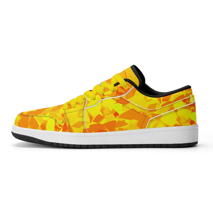 yellow-crystal-low-top-leder-sneaker-fur-herren-sneaker-jlr-design-9 - JLR Design