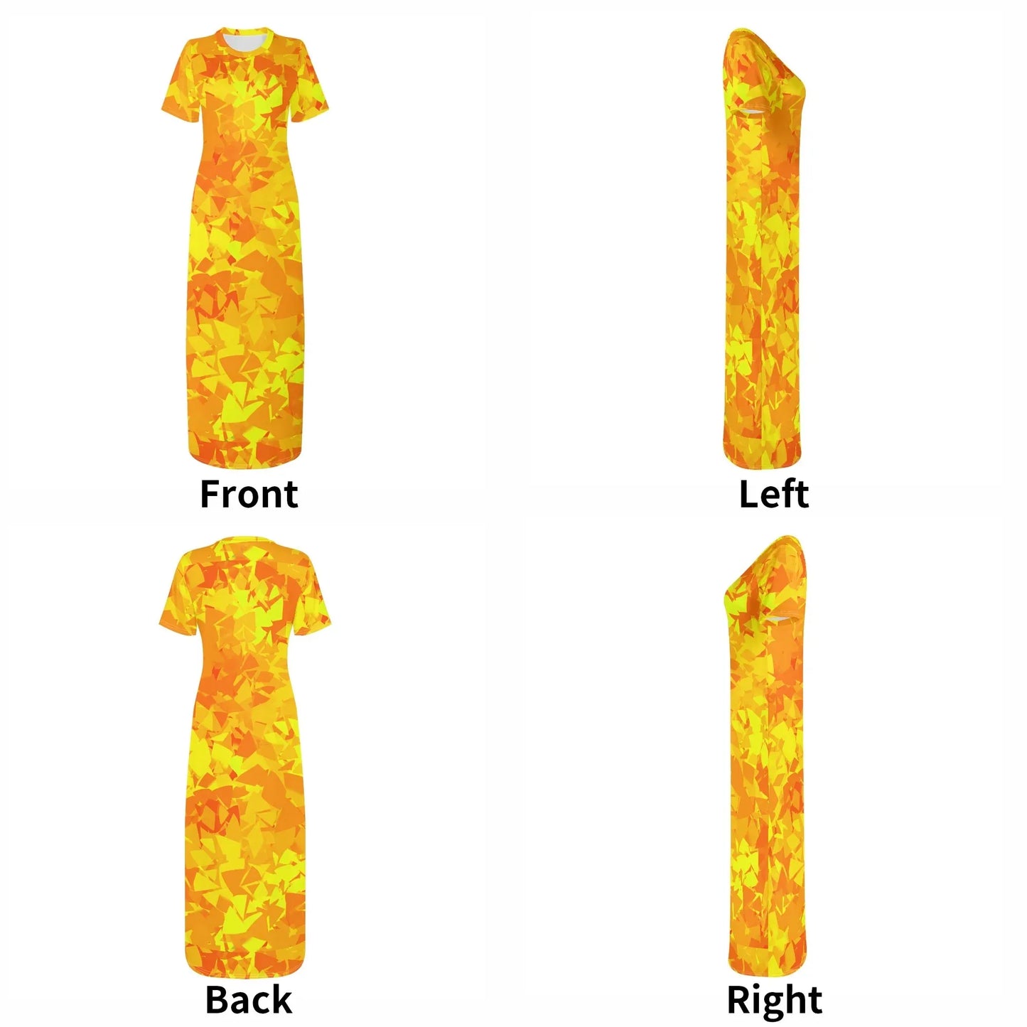 yellow-crystal-short-sleeve-long-dress-long-dress-jlr-design-7 - JLR Design