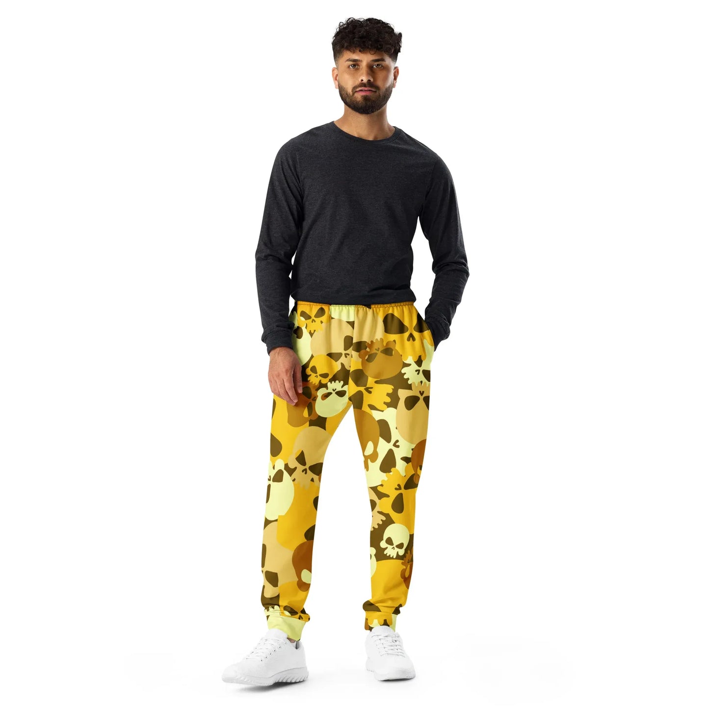 yellow-skull-herren-jogginghose-jogginghose-jlr-design-3 - JLR Design