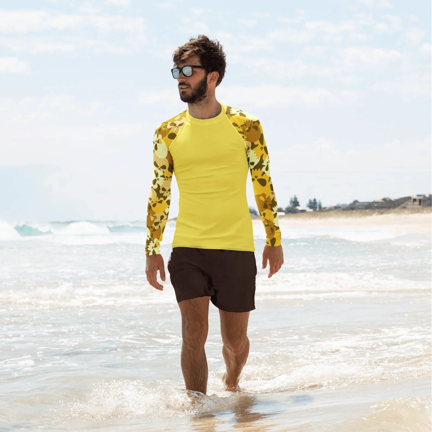 yellow-skull-herren-rash-guard-rash-guard-jlr-design-4 - JLR Design